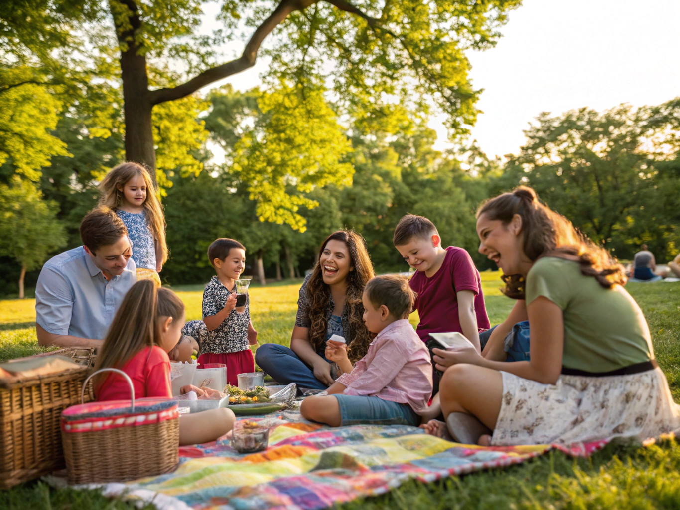 Picnic Familiar en el Parque